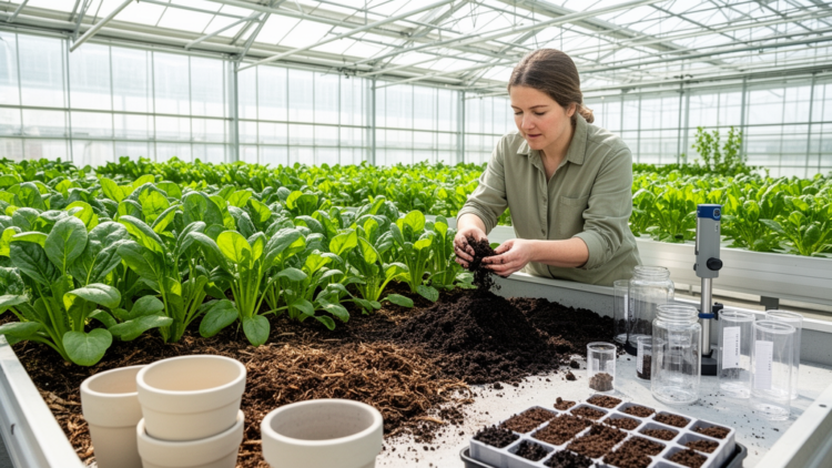 Treated Wastewater Alters Spinach Soil Chemistry and Microbes in Greenhouse Study