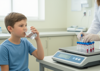 Water changes child saliva metabolism in weight-stratified randomized trial