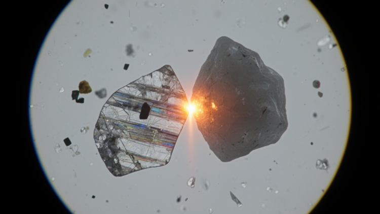 One Laser Spot, Two Geological Clocks in Mica and Feldspar