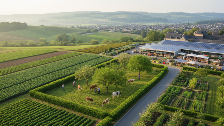 Modeled 2050 Luxembourg food transition could cut sector emissions 53%
