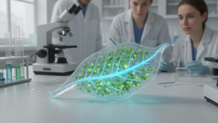 Delft researchers build light-controlled soft actuator powered by algae