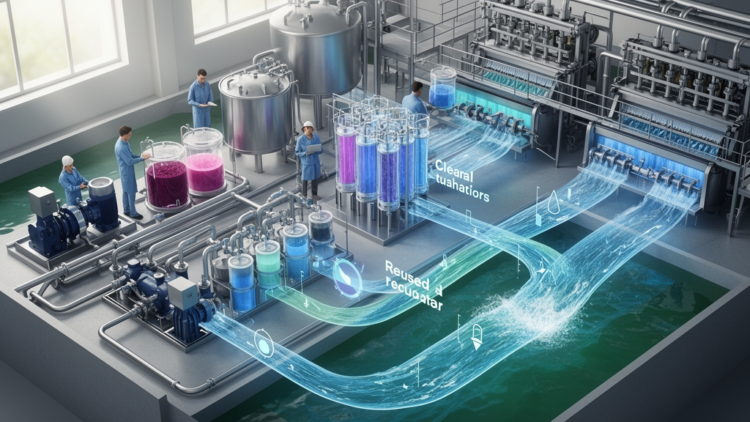 Research report: Circular economy transition through physics informed digital twins for sustainable wastewater management in textile industry