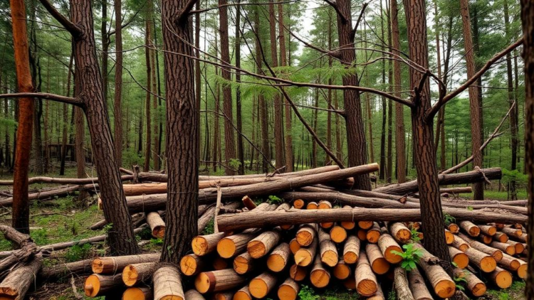How Illegal Timber Routes Feed Africa’s Transnational Crime Networks