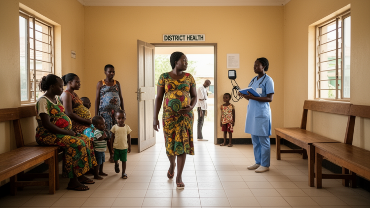 Ghana district study finds antenatal care access differs by household factors