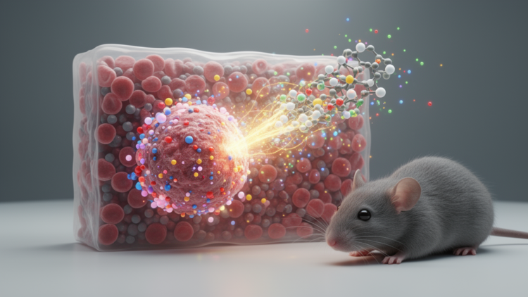 Synthetic enzyme redirects metabolism and slows melanoma xenografts