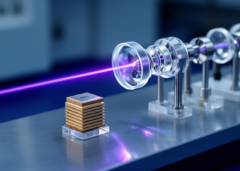 Piezoelectrically tunable blue laser supports 900-megahertz chirps