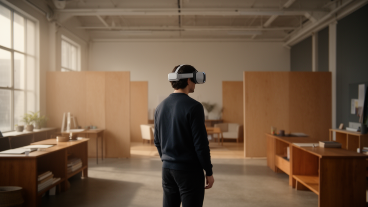 Exploratory VR study links studio layouts to comfort and openness