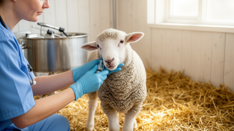 Enrofloxacin only temporarily suppresses respiratory infection in lambs