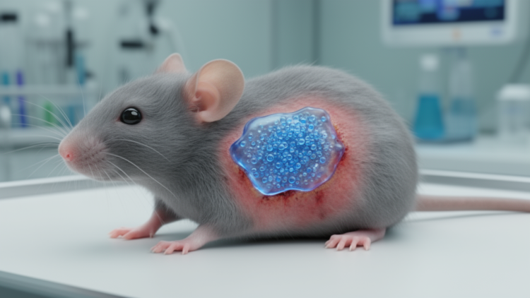 Nanozyme film speeds infected diabetic wound healing in mice