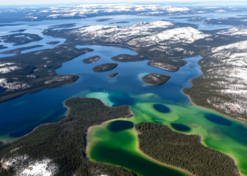 Satellite analysis reveals divergent phosphorus trends across 15,240 Canadian lakes