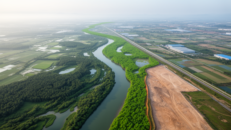 Legal mismatch hampers green corridors in China’s Gan River Basin