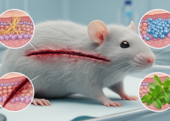 Natural agents and stem cells alter healing in rat skin wounds