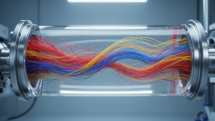 Supercritical CO₂ redistributes polyester dyes for fiber recycling