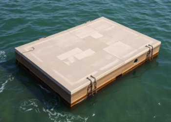 Cement-Free Geopolymer Concrete Survives a Year in the Sea, Challenging Portland Cement