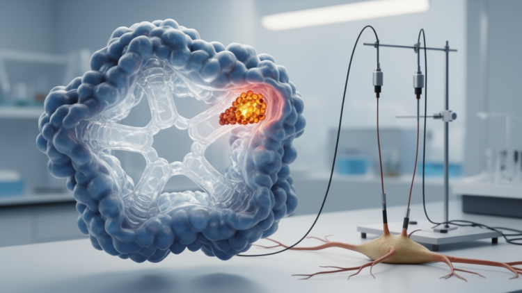 Electrophysiology and molecular modeling pinpoint α7 receptor inhibition site