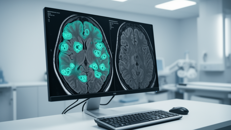Ontology-aware model improves external brain-metastasis MRI segmentation