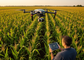 Attention-guided UAV model trims maize maturity inputs and improves prediction