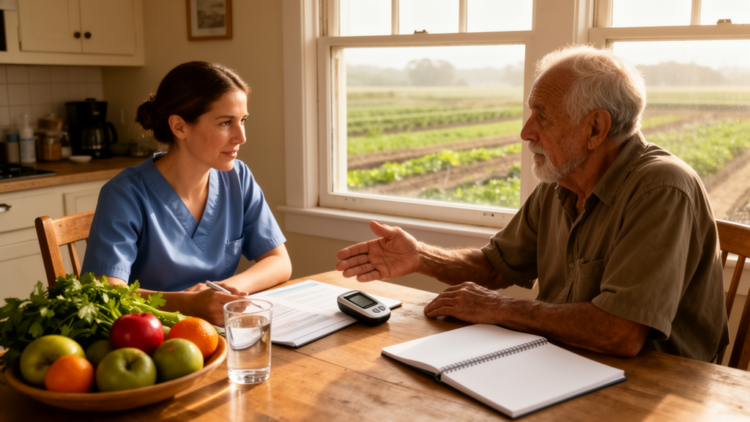 Social support linked to better health literacy in rural diabetes study