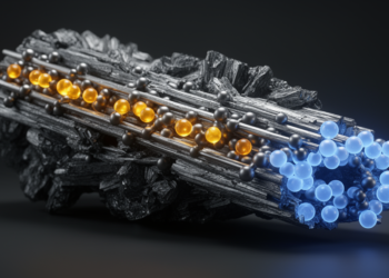 Stibnite’s Atomic Chains Show Electrons and Holes Respond Differently to Dimensional Cutoff