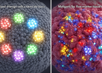 Five-Marker Tissue Model Distinguishes Benign from Malignant Breast Lesions in Internal Validation