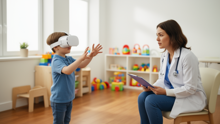 Virtual reality may help see past masking in children’s neurodevelopmental assessments