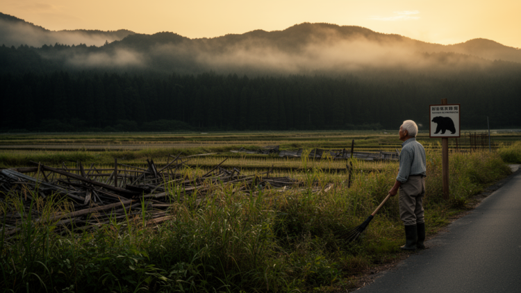 Depopulation, abandoned farmland and fear: how residents of Akita City view Japan’s urban bear crisis