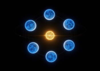 Mathematicians Prove Symmetry and Stability in Five-Body Coorbital Configurations