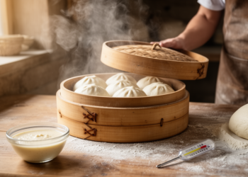 Cold Fermentation Strategy Balances Selenium Enrichment and Quality in Steamed Bread