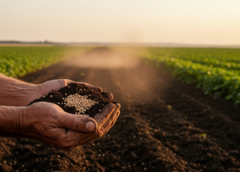 Global evidence map links soil fertility management to fertilizer efficiency and greenhouse gas outcomes