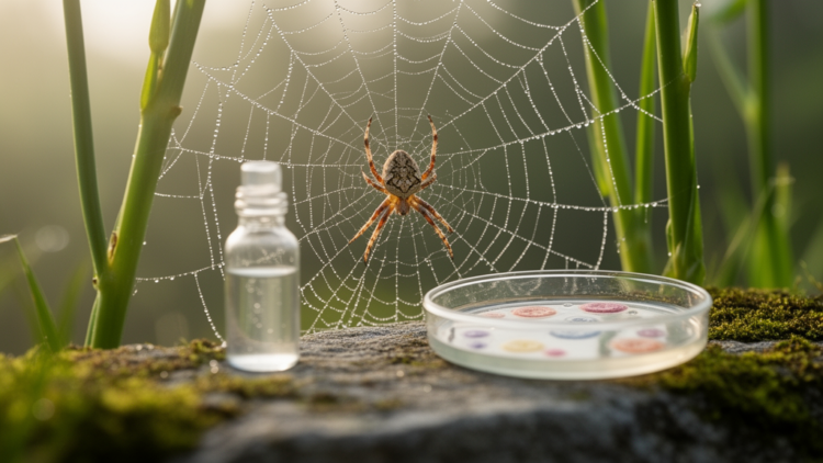 Glyphosate Weakens Spider Hunting Skills, but Antibiotics Reveal a Hidden Role for Microbes