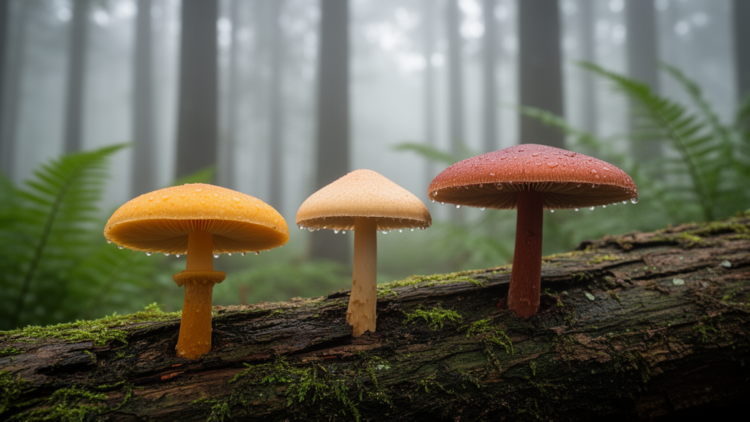 Three New Mushroom Species Uncovered in China’s Forests Through DNA and Morphology