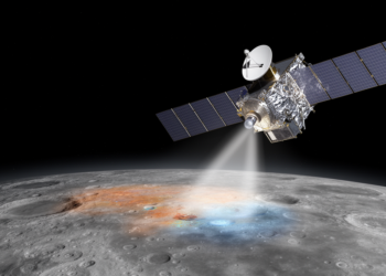 JUICE spectrometer maps lunar minerals on its way to Jupiter