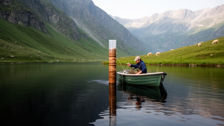 Lake mud reveals 25,000 years of climate and shepherds shaping the Pyrenees