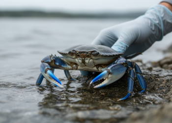Rare DNA Haplotypes Hint at Hidden Routes in the Blue Crab’s European Invasion
