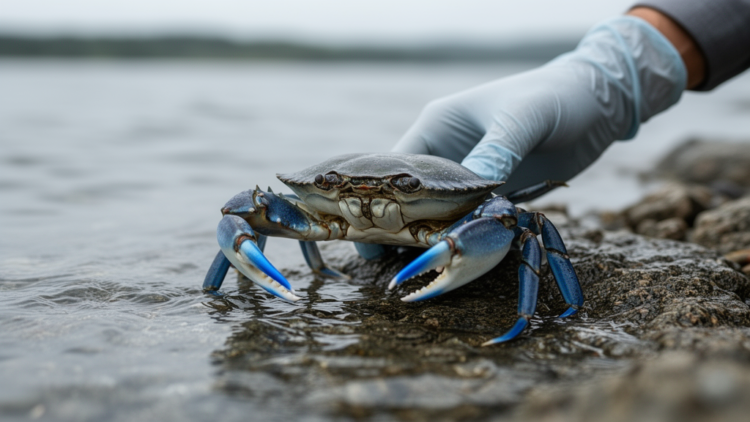 Rare DNA Haplotypes Hint at Hidden Routes in the Blue Crab’s European Invasion