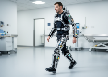 Robotic Exoskeleton Yields Immediate Gait Gains After Acute Stroke