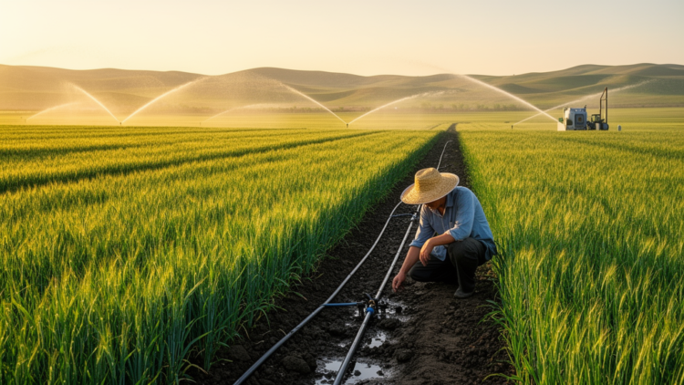 Smarter Irrigation Could Cut China’s Crop Water Use by a Quarter While Boosting Yields