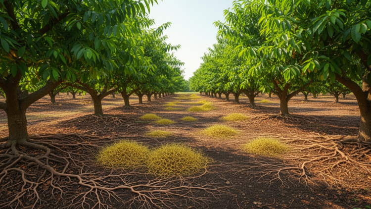 Pecan Orchard Survey Reveals Patchy Spread of Native American Truffle DNA