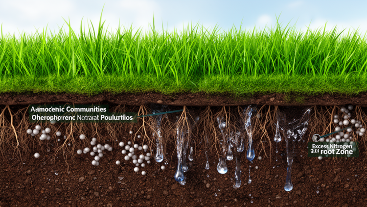 Nitrogen Pollution Destabilizes Grassland Productivity Above and Below Ground