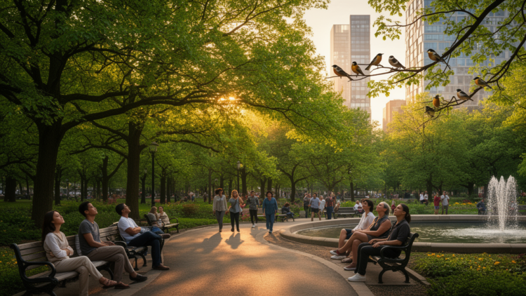 Urban Forests Deliver More Than Shade: Soundscapes and Well-Being Emerge as Key to Sustainable Cities