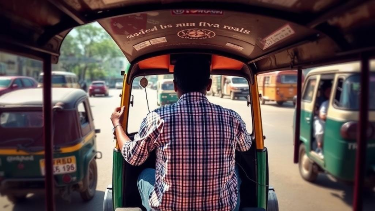 Riding Through the Furnace: How Extreme Heat Is Breaking India’s Auto-Rickshaw Drivers