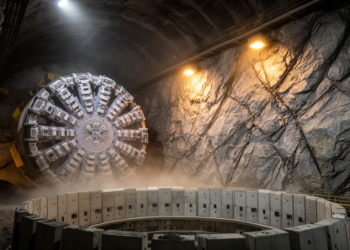 Rock Joints Decide Where TBM-Dug Tunnel Walls Fail, Model Shows