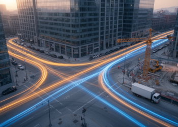 Interpretable Machine Learning Maps Hourly Traffic for Construction Delivery Planning
