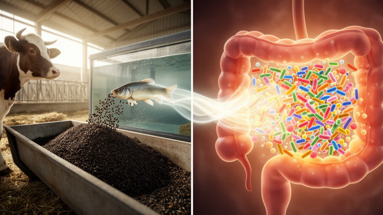 Insect Feed Does More Than Feed: Gut Microbe Shifts Detected Across Livestock and Fish