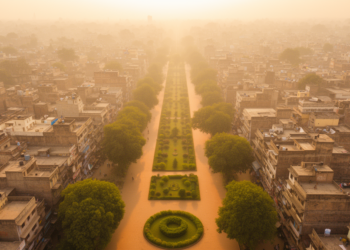 Green Space Shape Matters at Fine Scales in Lucknow’s Warming Cityscape
