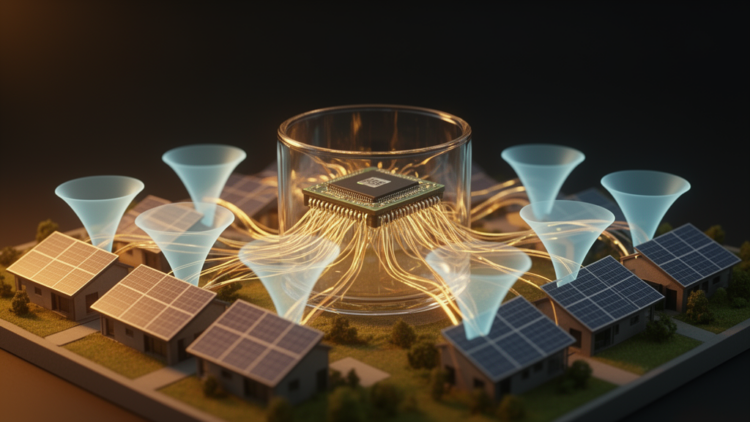 Physics-Guided AI Delivers Non-Crossing Probabilistic Forecasts for Distributed Solar Clusters