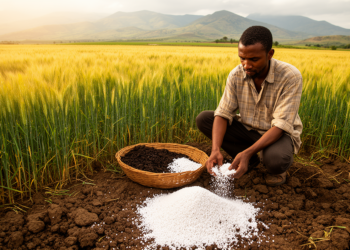 Blending Mineral Fertilizer with Farmyard Manure Boosts Wheat Yields in Northwestern Ethiopia
