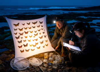 Eighteen-Year Moth Survey Captures 1,179 Species Across South Korean Islands