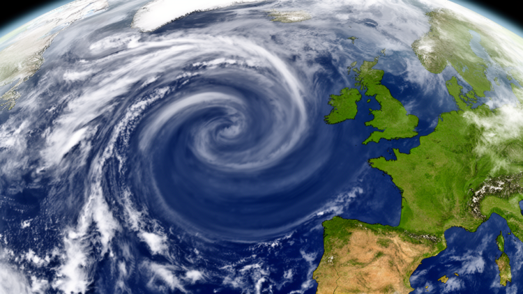 Persistent Atlantic pressure pattern governs western Europe’s seasonal climate