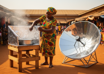 Locally Built Solar Cookers Trail Commercial Parabolic Designs in Congo Tests